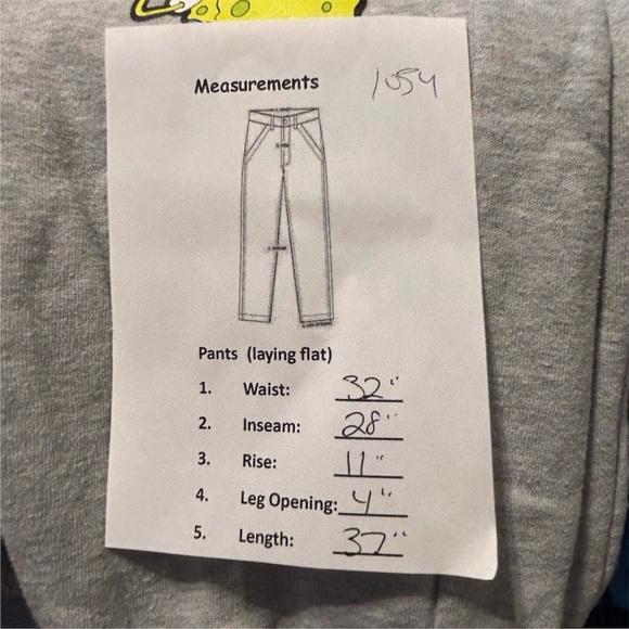 Nickelodeon SpongeBob "Best Day Ever" Lounge Pants Gray Unisex L - Picture 9 of 9